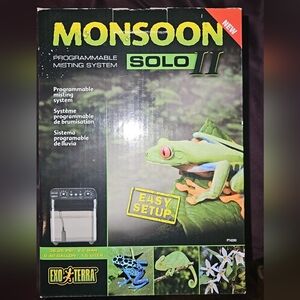 Reptile misting machine